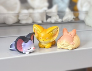 "叭叭噗噗"LuckyDayCraft & YoyoYeungStudio 聯展 - Mini Yoki / Kenneth / Raby - 原色 ver. by YoyoYeungStudio