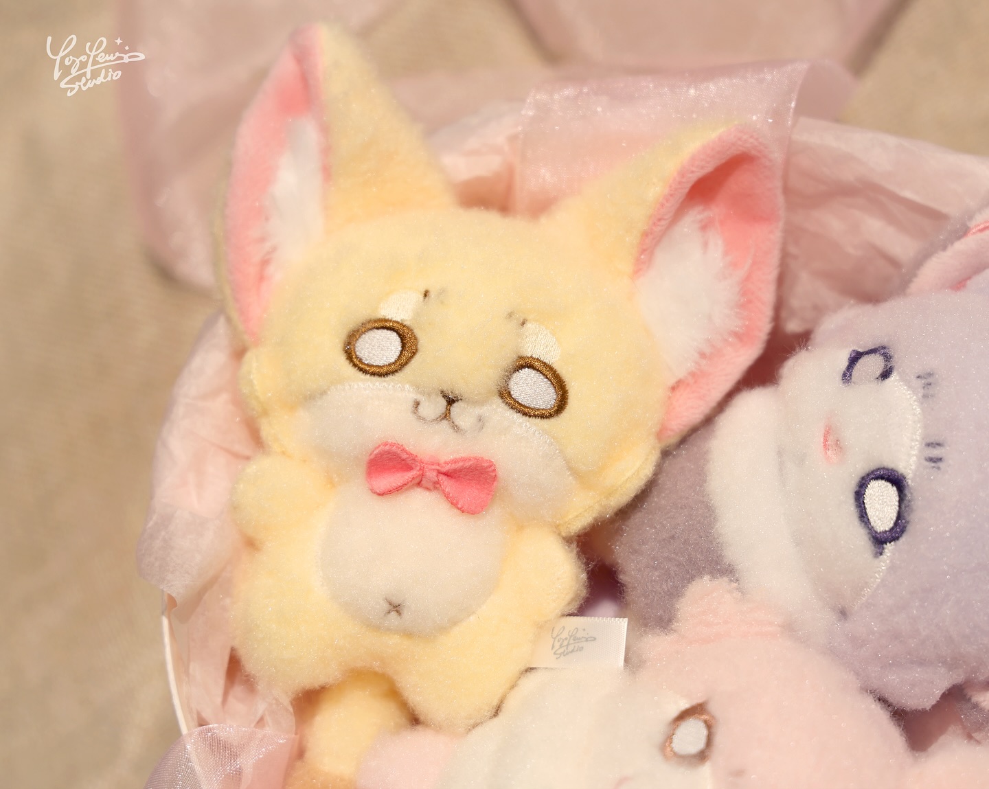 "叭叭噗噗"LuckyDayCraft & YoyoYeungStudio 聯展 - Kenneth Doll / Raby Doll / Yoki Doll 絨毛吊飾 by YoyoYeungStudio