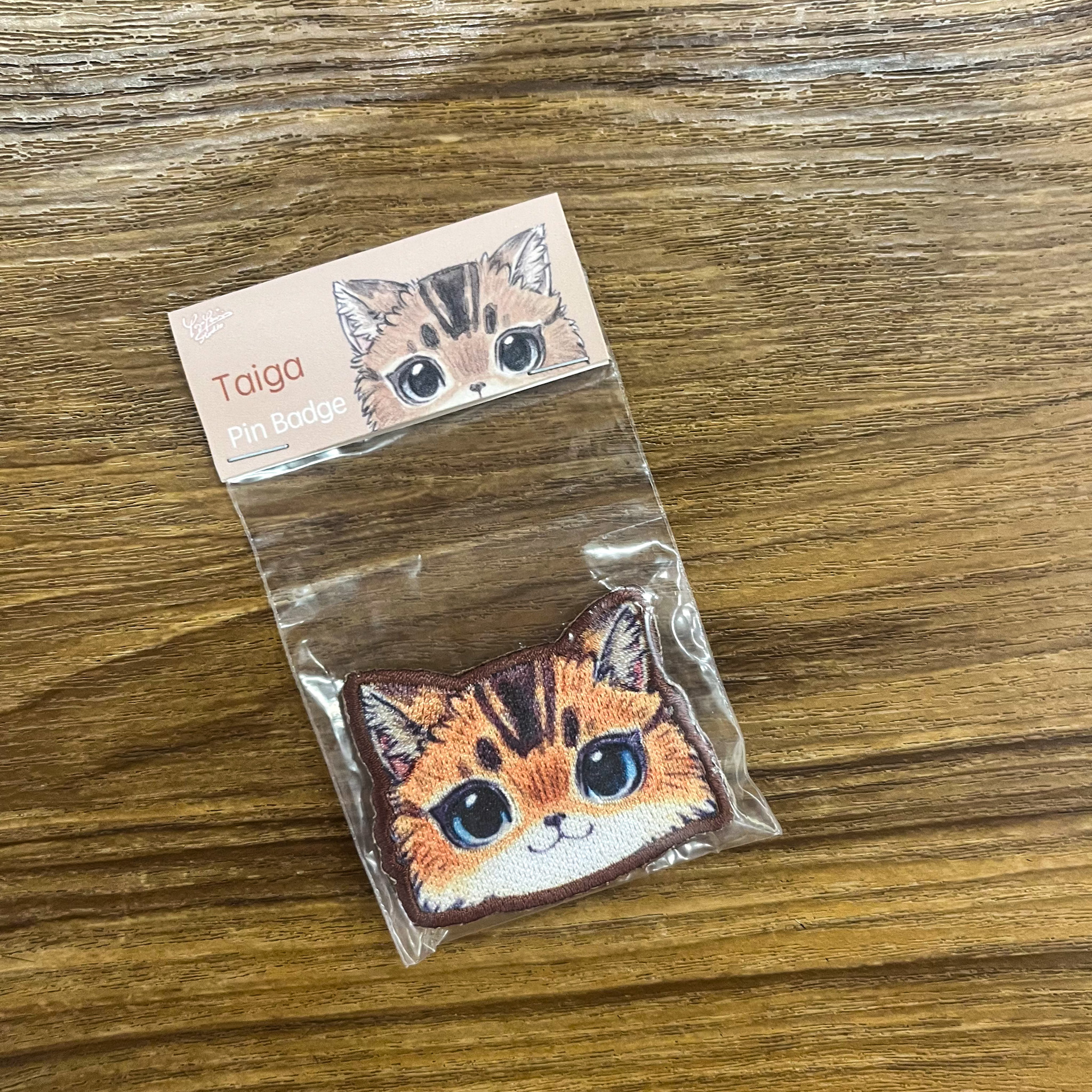 Taiga 刺繡別針  - Yoyo Yeung Studio Taiga Embroidery pin
