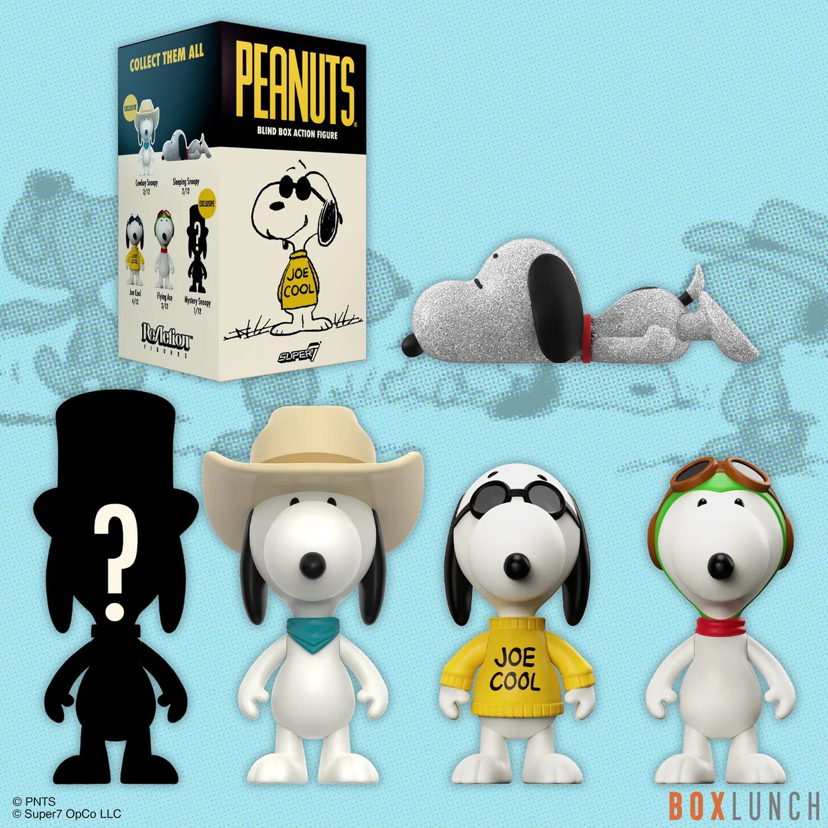 花生漫畫 3.75吋復古人偶 第九波 盒玩系列 - 隨機單抽 - ReAction 3.75" Figure - Peanuts Wave 9 Adventures of Snoopy Blind Box - assortment