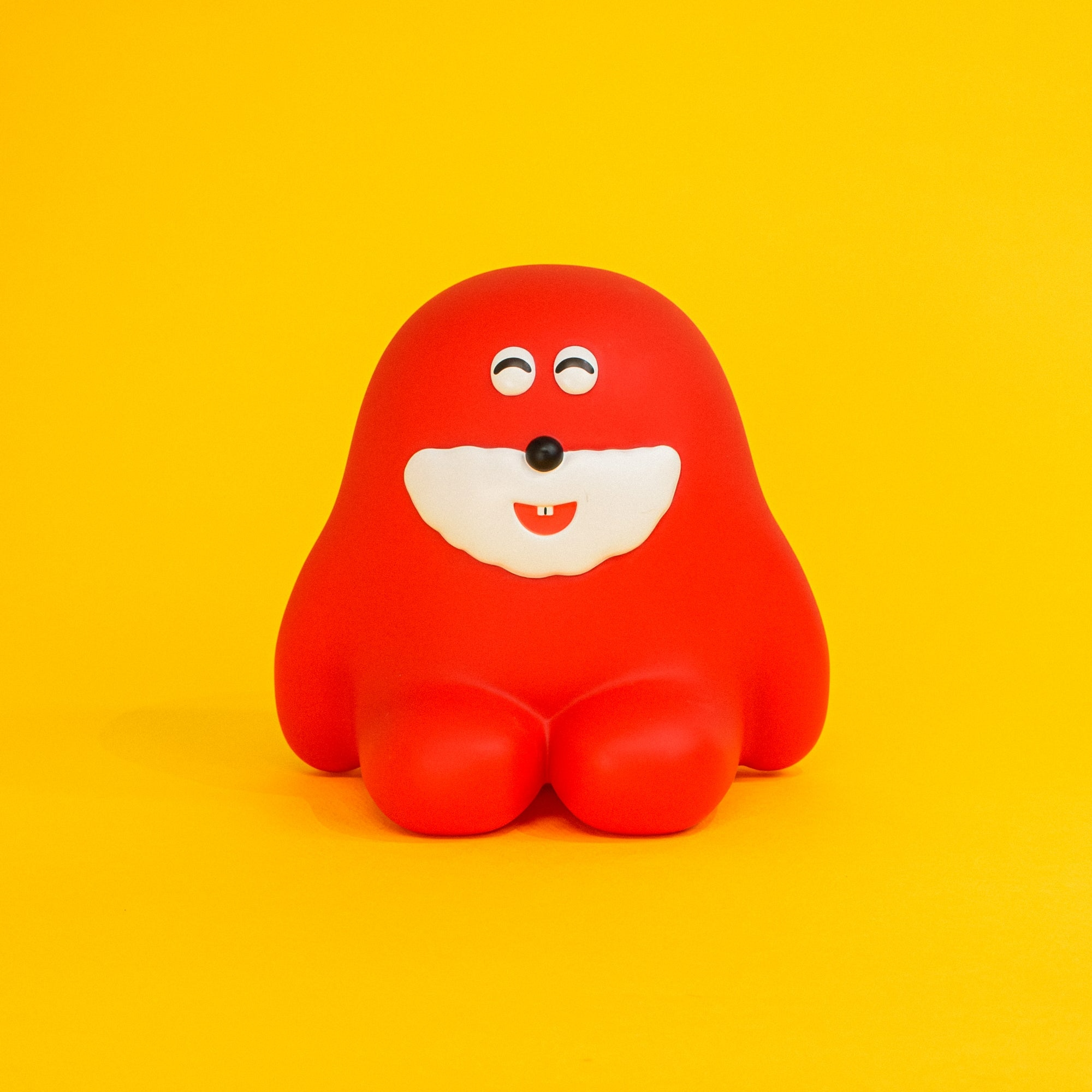 Pokkoshi 軟膠存錢筒 - Ushishi (紅色款) - Kenelephant Pokkoshi Sofvi Bank - Ushishi (Red)