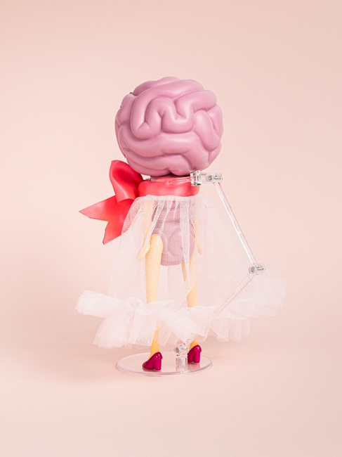Peloqoon 軟膠玩偶 - 腦女孩 - Kenelephant Peloqoon Sofvi - NOUGIRL