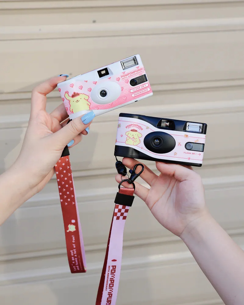 布丁狗30週年一次性即可拍盲盒套組 - 隨機單抽 - Pompompurin 30th Anniversary Disposable Camera Blind Box - assortment
