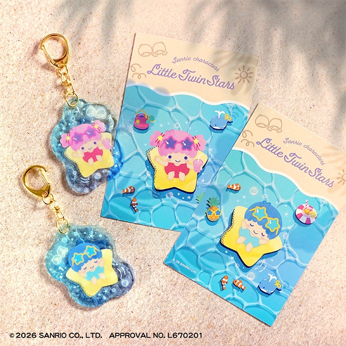 三麗鷗 角色集合 漂浮感壓克力鑰匙圈 盒玩系列 - 隨機單抽 - Sanrio Characters Collection Floating Acrylic Keychain Blind Box Series - assortment