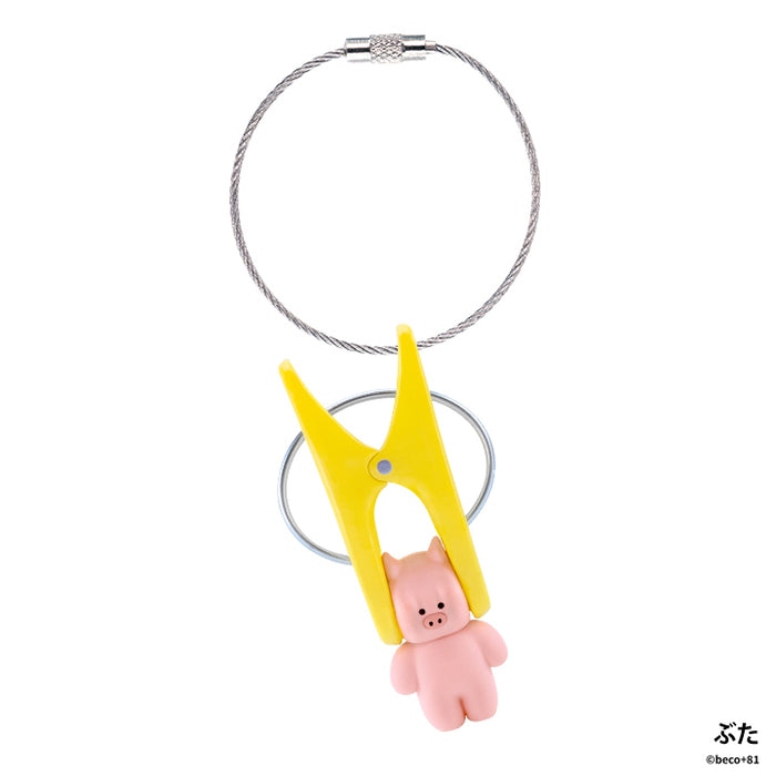 beco+81 小顏矯正公仔 迷你收藏盒玩 - 隨機單抽 - Kenelephant beco＋81 Face Slimming Figure Mascot series - assortment