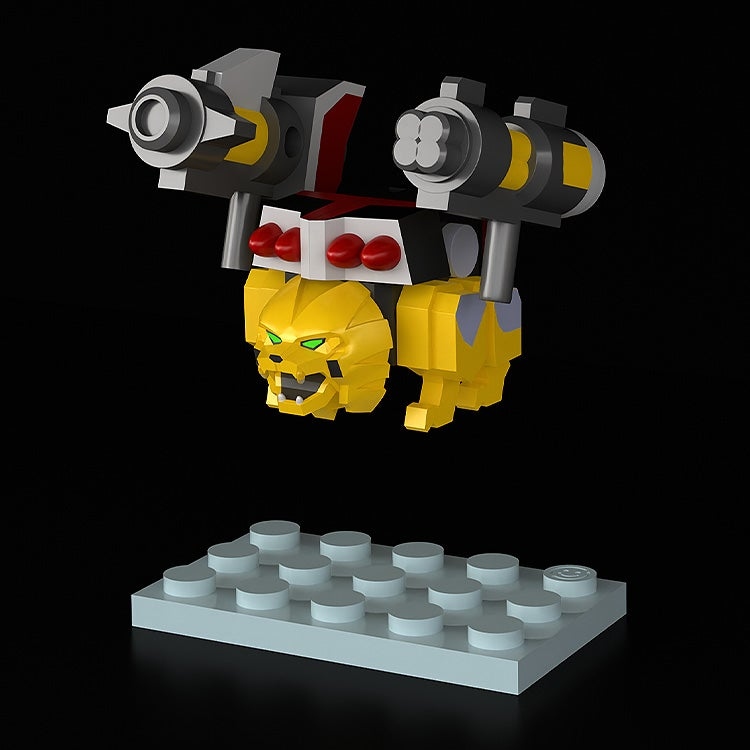Brickroid 勇者傳說 - 獸王（動物型態） - Brickroid The Brave Fighter of Legend Da-Garn - Ga-Orn (Animal Mode)