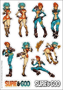 RJB 貼紙 - SUPIE & GOO - Rockin' Jelly Bean Sticker - SUPIE & GOO
