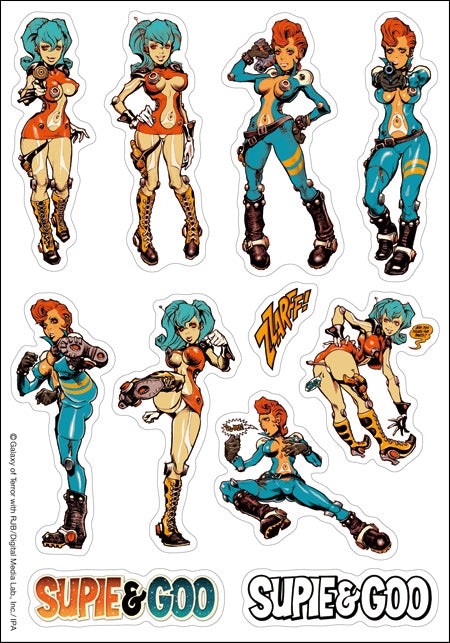 RJB 貼紙 - SUPIE & GOO - Rockin' Jelly Bean Sticker - SUPIE & GOO