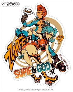 RJB 貼紙 - "Are You Ready"SUPIE&GOO - Rockin' Jelly Bean Sticker - "Are You Ready"SUPIE&GOO