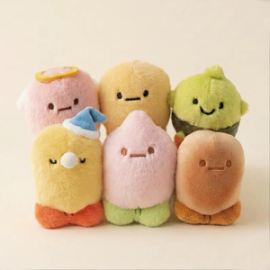"CRUNCHY DREAM" CrazyEyes × Hanomanga 聯展 - 毛絨娃娃- 原味炸蝦/桃子炸蝦/天使炸蝦/鬆餅炸蝦 by CrazyEyes