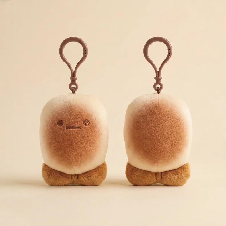 "CRUNCHY DREAM" CrazyEyes × Hanomanga 聯展 - 毛絨娃娃- 原味炸蝦/桃子炸蝦/天使炸蝦/鬆餅炸蝦 by CrazyEyes