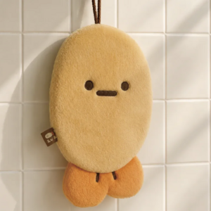 "CRUNCHY DREAM" CrazyEyes × Hanomanga 聯展 - 炸蝦擦手巾by CrazyEyes