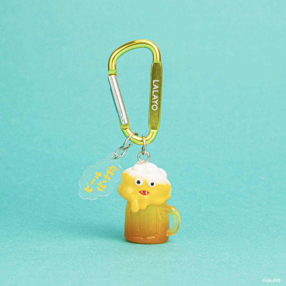 LALAYO WING 啤啤酒怪獸公仔吊飾盒玩系列  - 隨機單抽 - Kenelephant HELLO IN THE WORLD!! Vol.10 LALAYO WING / Beer Monster Mascot Charm - assortment