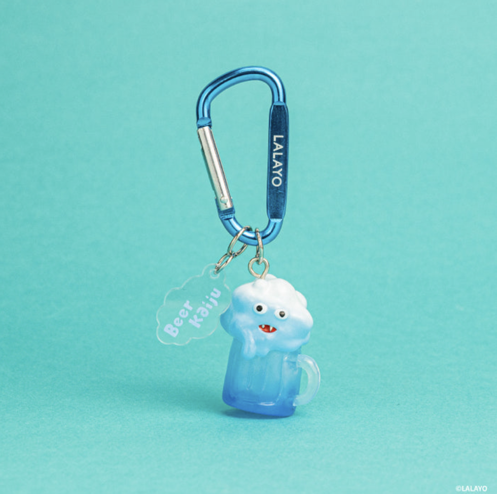 LALAYO WING 啤啤酒怪獸公仔吊飾盒玩系列  - 隨機單抽 - Kenelephant HELLO IN THE WORLD!! Vol.10 LALAYO WING / Beer Monster Mascot Charm - assortment