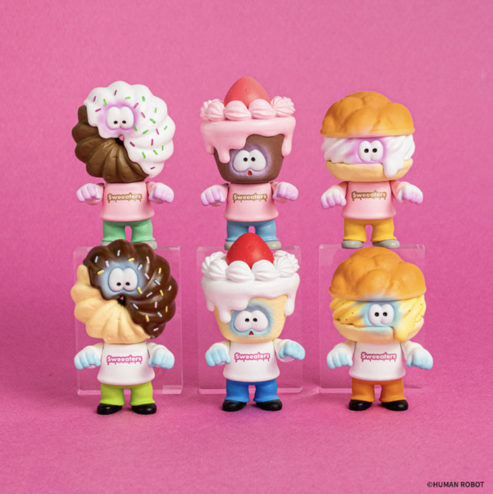 HUMAN ROBOT Sweeters 殭屍公仔盒玩系列 - 隨機單抽 - Kenelephant Sweeters Figure Collection - assortment