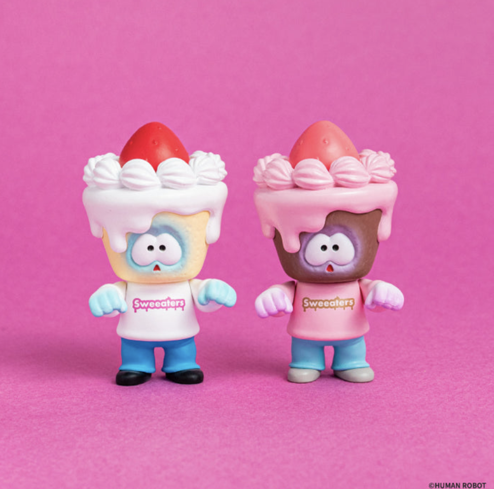 HUMAN ROBOT Sweeters 殭屍公仔盒玩系列 - 隨機單抽 - Kenelephant Sweeters Figure Collection - assortment