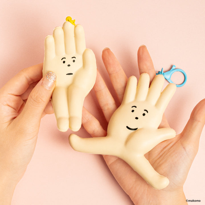 Makomo 手掌捏捏吊飾盒玩系列 - 隨機單抽 - Kenelephant Makomo Funipuni Paagoo Mascot Series - assortment